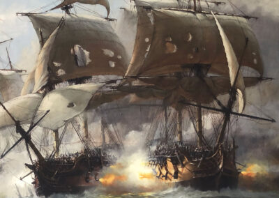 Geoffrey Huband Form Line of Battle