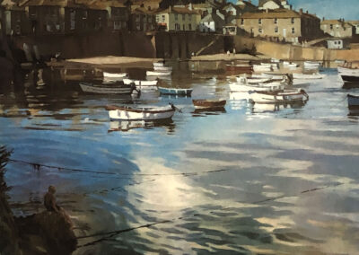 Geoffrey Huband - Our Boy on the Rocks - Evening Light