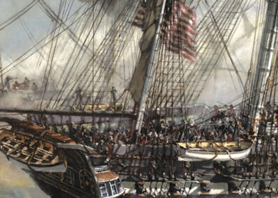 Geoffrey Huband Guerriere & Constitution