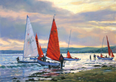 Geoffrey Huband Evening Sail Marazion